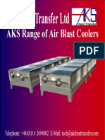 Range of Air Blast Coolers