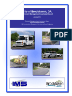 2014 Paving Analysis Report