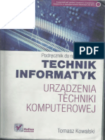 Urządzenia Techniki Komputerowej Podręcznik Do Nauki Zawodu Technik Informatyk (Tomasz Kowalski) (Z-Library)