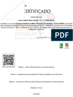 Inspeção Sanitária de Mel e Produtos Das Abelhas Turma 20B 23-Certificado Cursista 112312