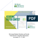 Updated 2023 Poster Competition Instructions With Score Card
