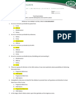 CRIM 5 FINAL EXAM Answer Key