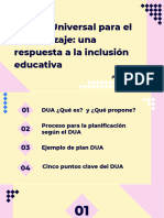 DIAPOSITIVAS DUA - Una Respuesta A La Inclusión Educativa - Fanny Valdez