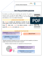 1° AÑO E-TEORICO-Los Números Fraccionarios