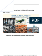 Comminution A Heart of Mineral Processing