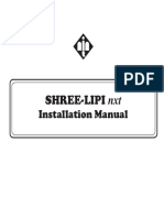 Shree-Lipi NXT Installation Manual - V15