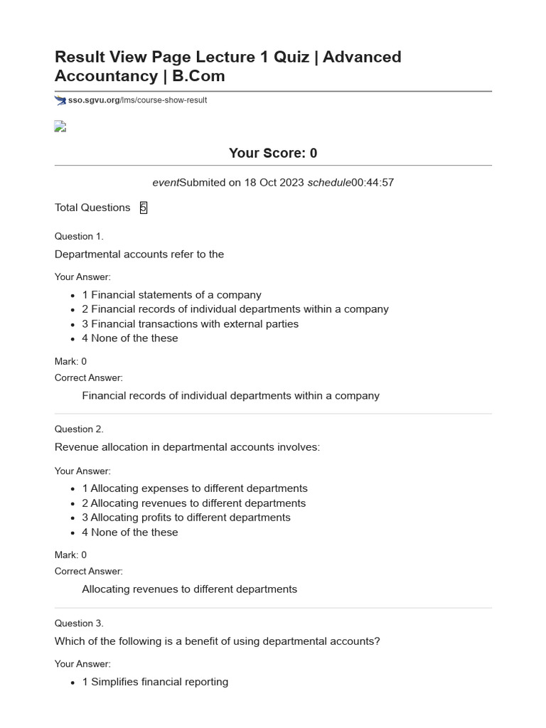 Answers To 4 Semester - Advanced Accountancy Fourth Semester | PDF ...
