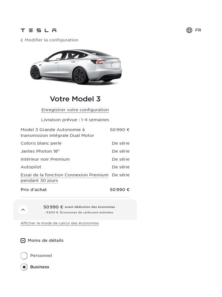Configurer votre Tesla Model 3 | PDF | Véhicule motorisé | Industrie ...