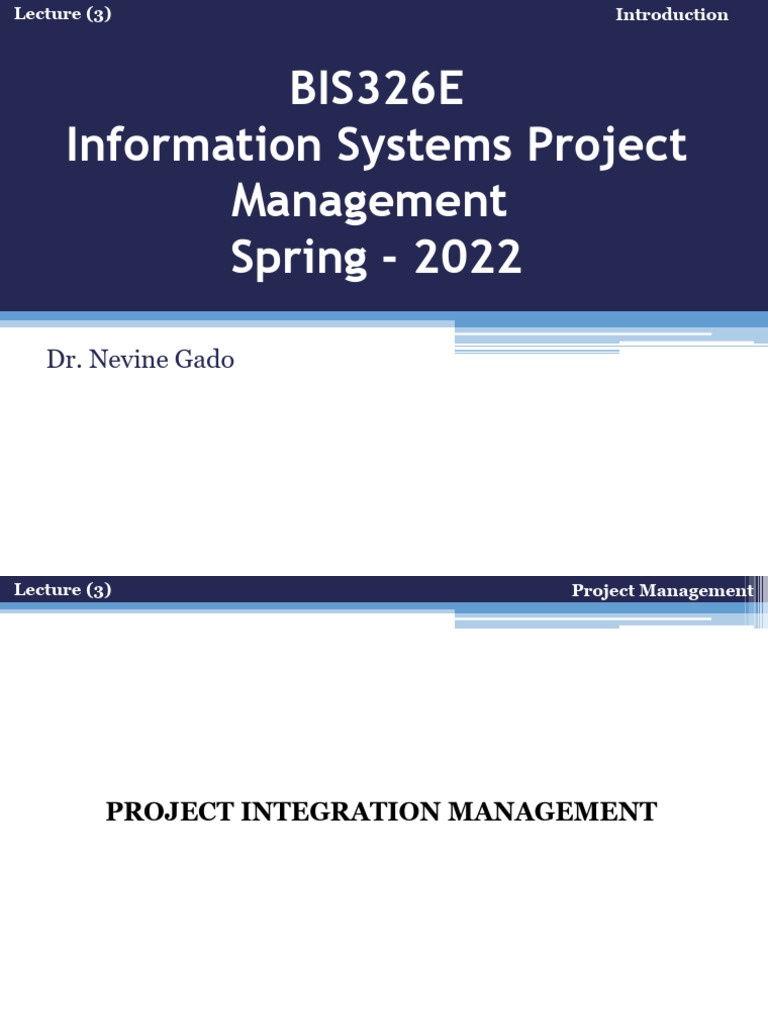 Project Management Integration Guide | PDF | Project Management | Business