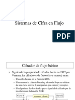 Sistemas de Cifra en Flujo: Cifrador de flujo básico y generadores LFSR