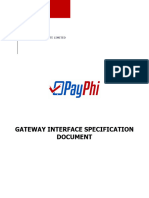 PhiCommerce Interface Specification-S2S V2.0.5