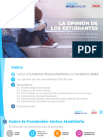 IV Estudio Acoso Escolar La Opinion de Los Estudiantes - 2021-22