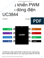 IC điều khiển PWM chế độ dòng điện UC3844 - Mecsu.vn