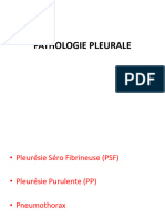 Pathologie Pleurale 2023