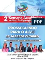 2 Semana Acadêmica Folder para Imprimir