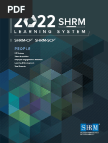 2022 SHRM Learning System