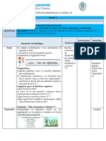 SESIÓN DE APRENFIZAJE 1er GRADO 22