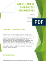 Agricultural Bioprocess Engineering