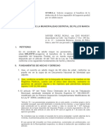 Solicitud de Beneficio de Adulto Mayor