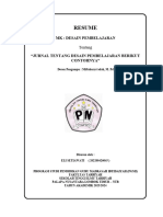 Jurnal Desain Pembelajaran - Ely Setiawati (202200426045)