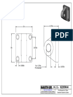 62205K44 - Pivot Bracket For 4 Bore Diameter Hydraulic Cylinder