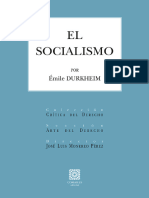 durkheim - socialismo es