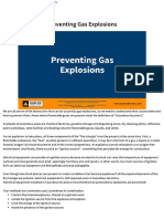 Preventing Gas Explosions
