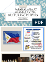 COT2 Q2!23!24 Pagpapahalaga at Pagmamalaki Sa Kulturang Pilipino