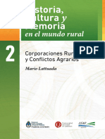Mario Lattuada - Corporaciones Rurales y Conflictos Agrarios