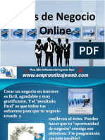 Ideas de Negocio Online