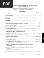 Audit Sampling Standards SA 530 Guide | PDF | Finance & Money Management