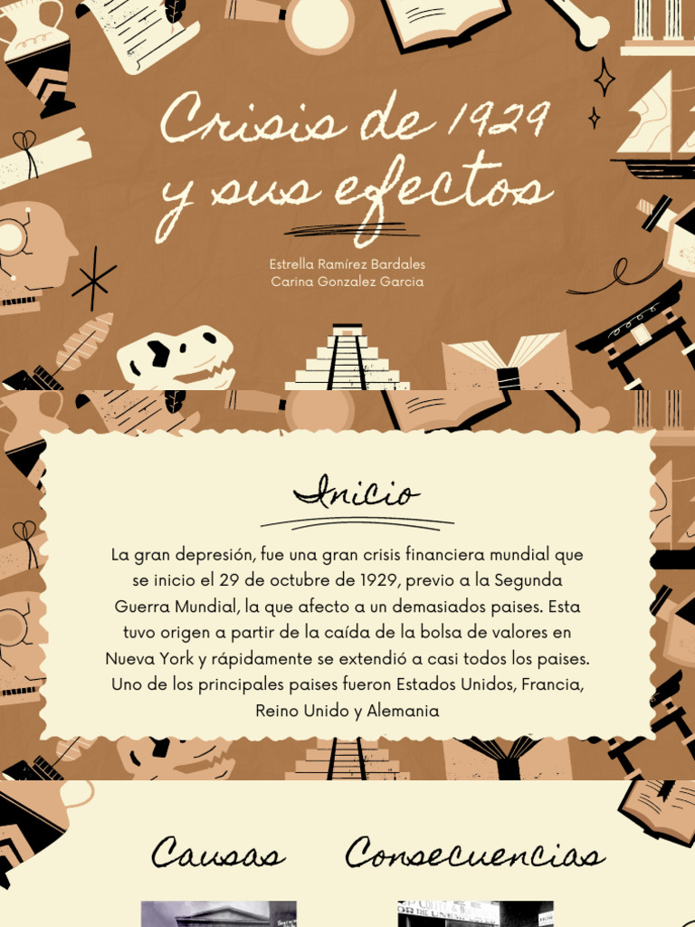 Crisis de 1929 | PDF | Gran depresion | Inflación
