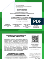 INGLES MODULO 1-Certificado de Conclusao ING1 92437