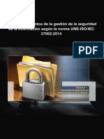Fundamentos de La Gestión de La Seguridad de La Información Según La Norma UNE-ISO/IEC 27002:2014