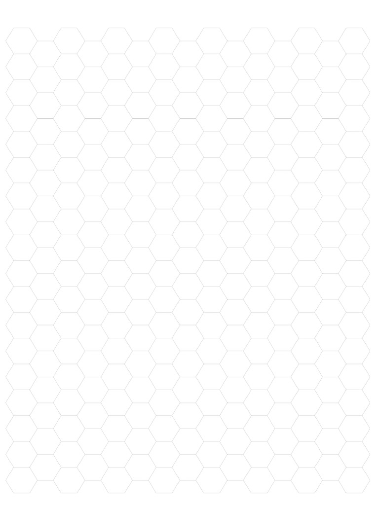 Hexagon Shapes Structure | PDF