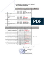 Jadwal Ujian Semester 1 Tahun Pelajaran 2023 Fiks