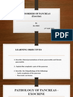 Disorders of Pancreas