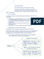 Cuestionario Sobre Nostra Eatate