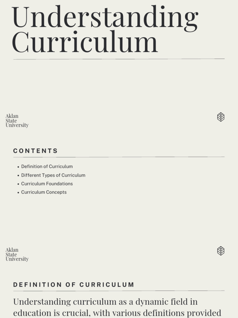 WHAT IS CURRICULUM IN EDUCATION PDF NOTES visual data 7