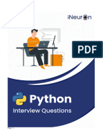 Day1-Day25,29,30,33 Python Interview