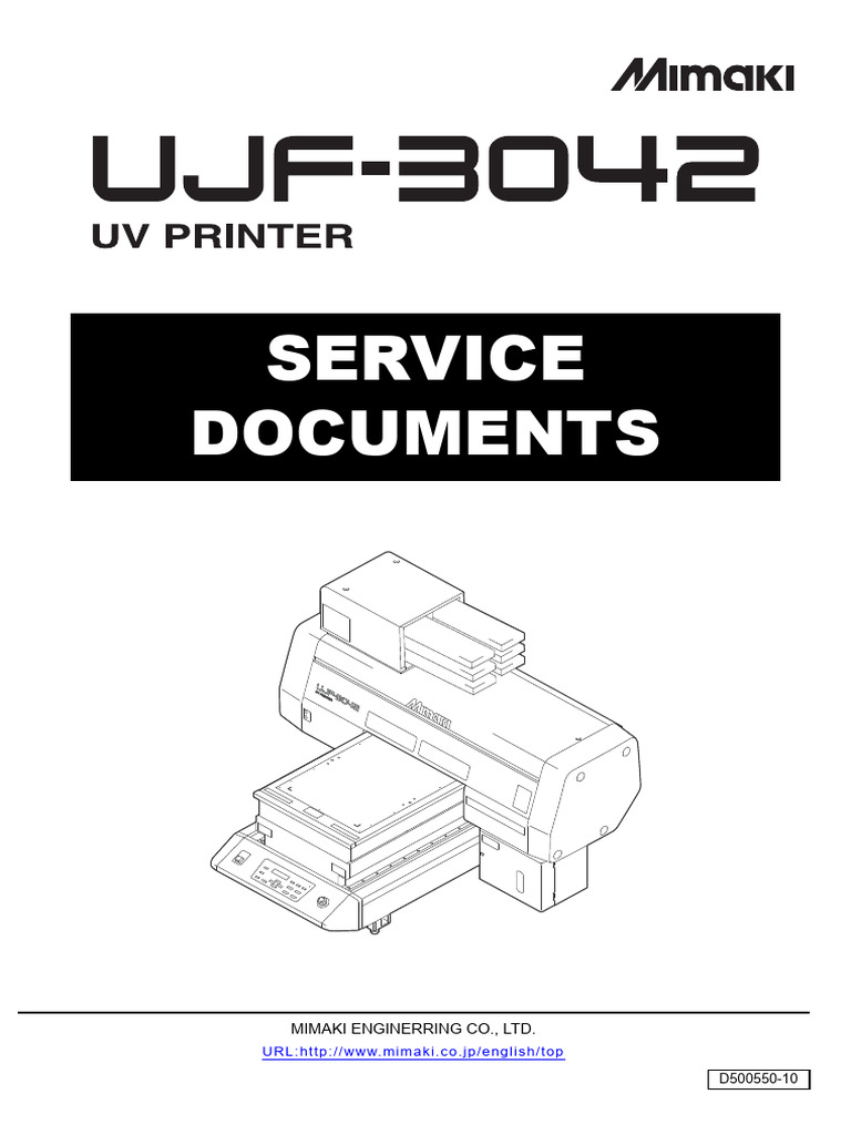 UJF-3042 Printer Service Documents | PDF | Technology & Engineering