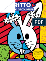 Libro Colorear Britto