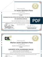 Certificados Marlon