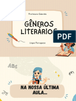 Gêneros Literários