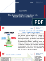 Sesion11 - Estrategias para La Sostenibilidad - Creacion de Valor Basado en La Sostenibilidad