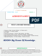 Aerodynamics Lecture Note, CC 511117