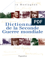 Dictionnaire de La Seconde Guerre Mondiale - Pierre Montagnon