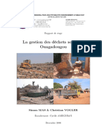 7416 La Gestion Des Déchets Solides À Ouagadougou