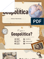 Introdução À Geopolítica
