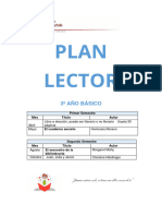 Plan Lector: 3º Año Básico